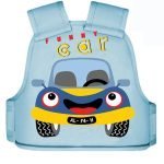 Car Design Kids Safety Belt for Two Wheeler with Reflective Strips, Portable Seat Belt for Bike