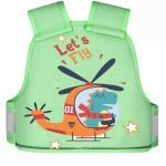 AirePlane Design Kids Safety Belt for Two Wheeler with Reflective Strips, Portable Seat Belt for Bike