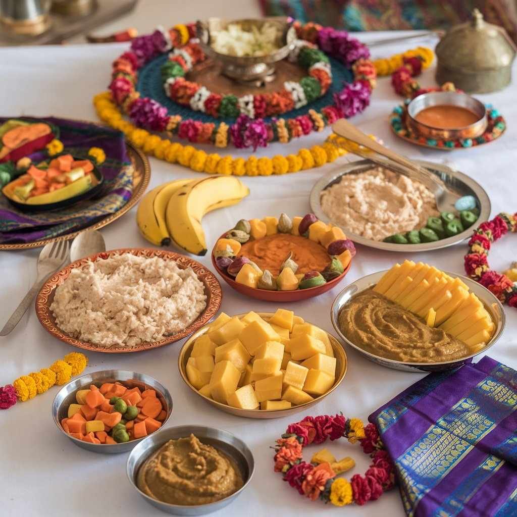 Baby Annaprashan ceremony food items