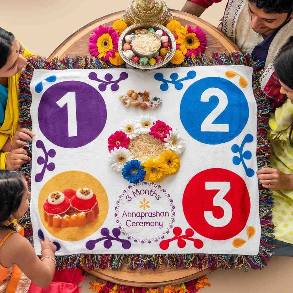 Baby Annaprashan ceremony milestone