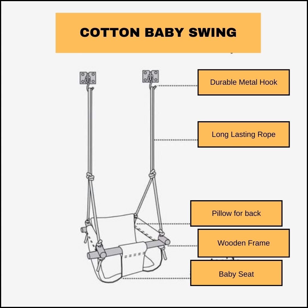 Baby Swing with parts