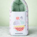 Beautiful Baby Nest with Printed Fruit Print Cotton