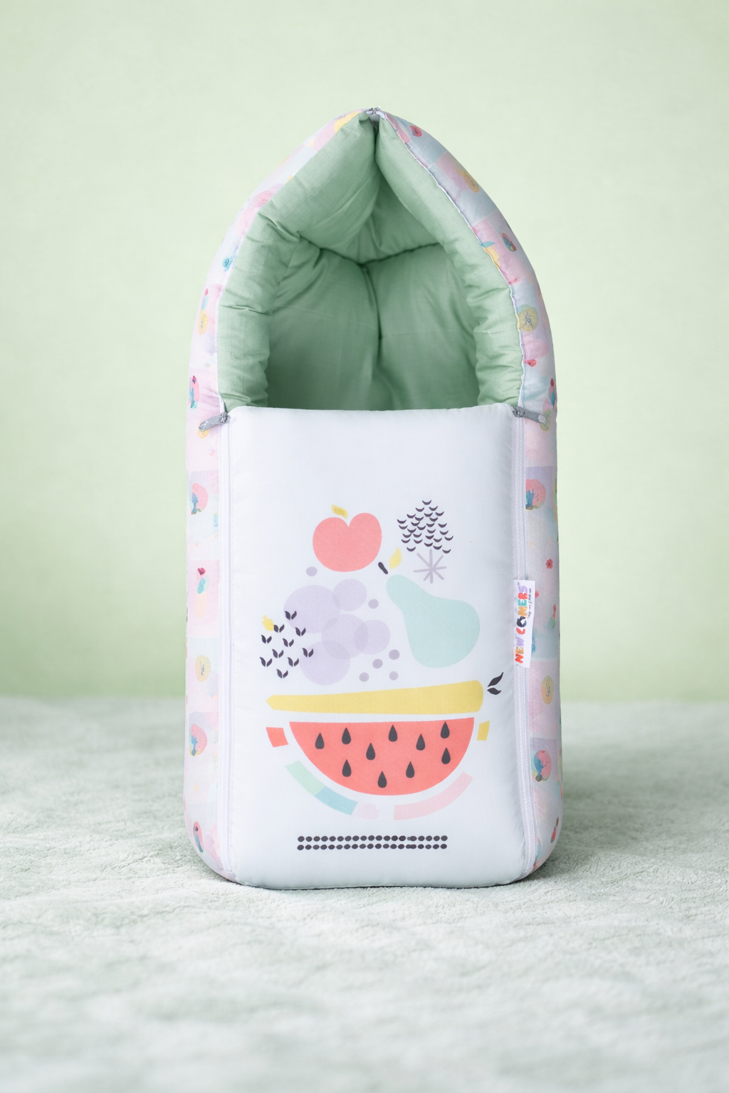 ChatGPT Image Feb 28, 2026, 12_26_13 PM Beautiful Baby Nest with Printed Fruit Print Cotton - Image 1