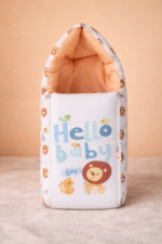 Animal Cartoon Print Baby Nest Made With Soft Cotton