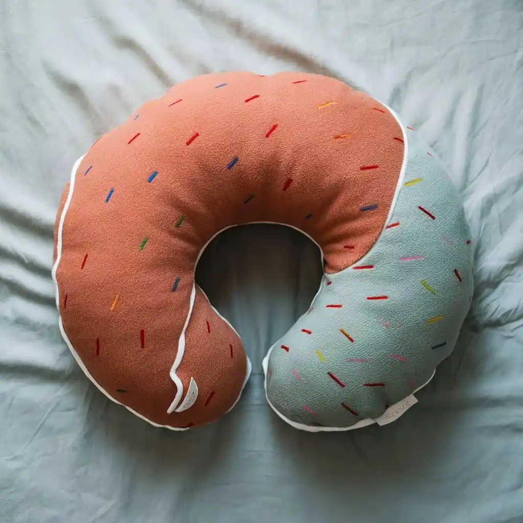 Donut Shaped Baby Head Shaping Pillow