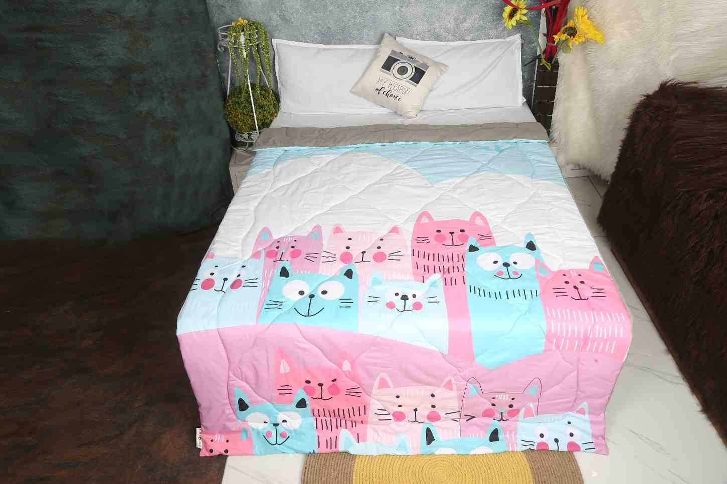 Kids bedroom Comforter Sets in pink