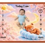 Coffee Multi-Purpose Breathable Baby Milestone Mat Online