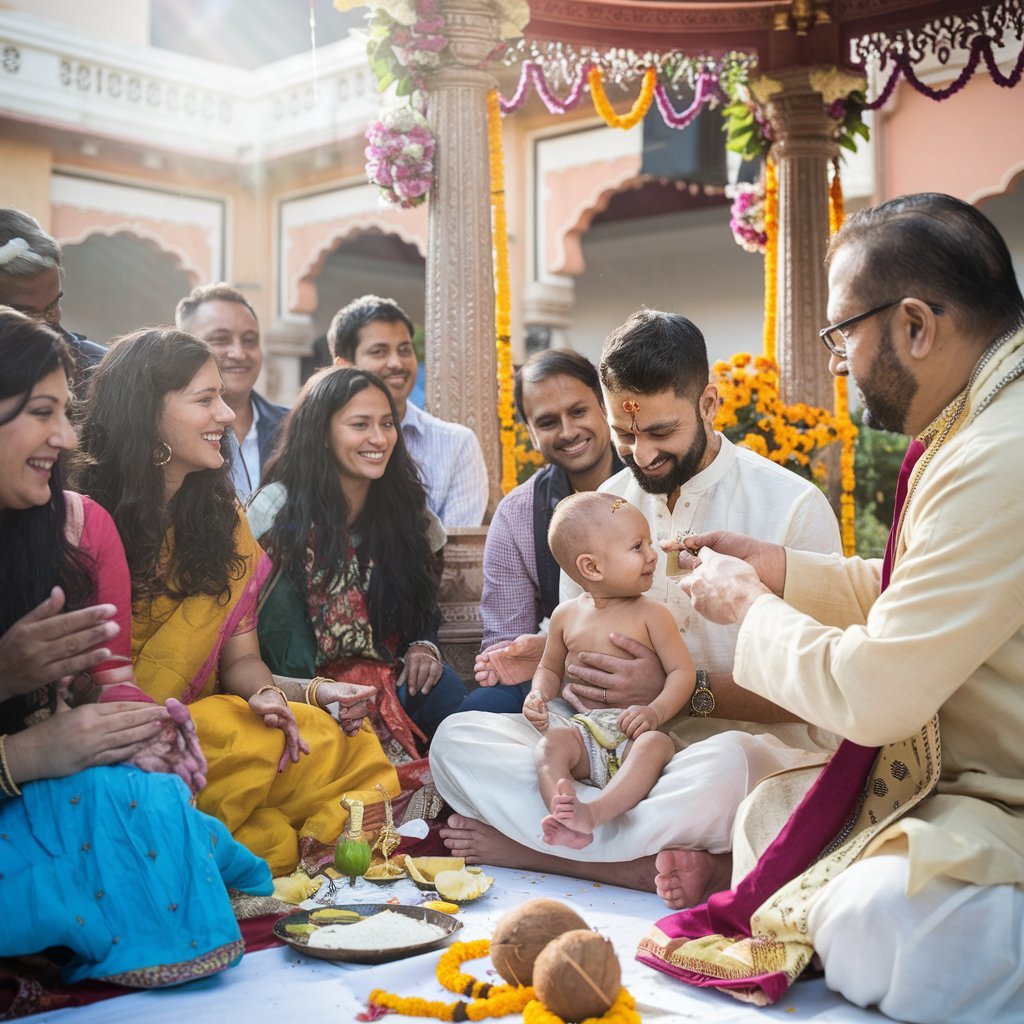 Mundan Ceremony Gifts Celebration