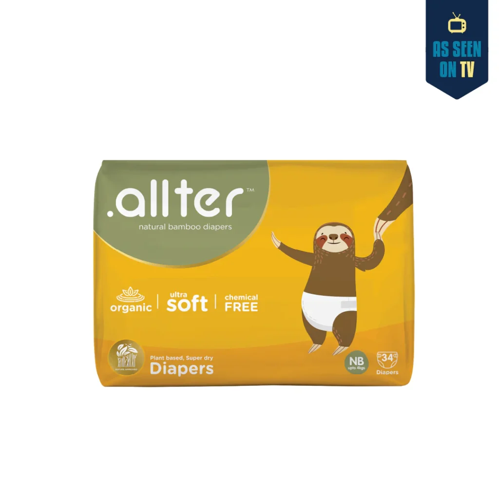 best diaper for baby India - allter