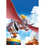 Disney's dumbo movie design light blue newborn comforters online by Newcomers