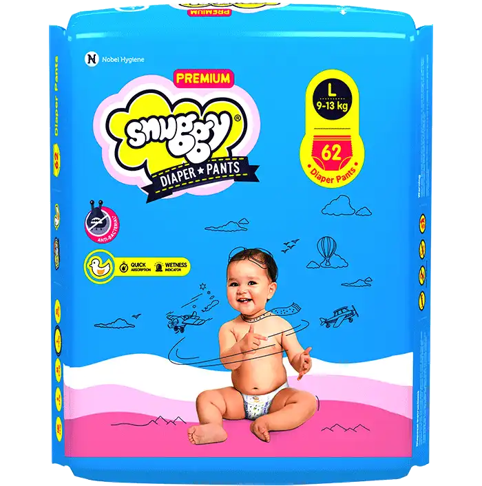 best diaper for baby India - Snuggy