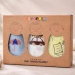 Cotton Muslin Baby Swaddle and Wrapper for Infants pack of 3 - Image 6