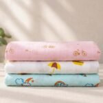 Cotton Muslin Baby Swaddle and Wrapper for Baby pack of 3 Gifting - Image 4