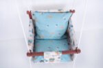 White-Yellow Cute Adjustable Swing Jhula For Babies And Small Childs - Image 5