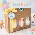 Cotton Muslin Baby Swaddle and Wrapper for Infants - Pack of 3