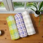 Cotton Muslin Baby Swaddle and Wrapper for New Born Baby - Pack of 3 - Image 5