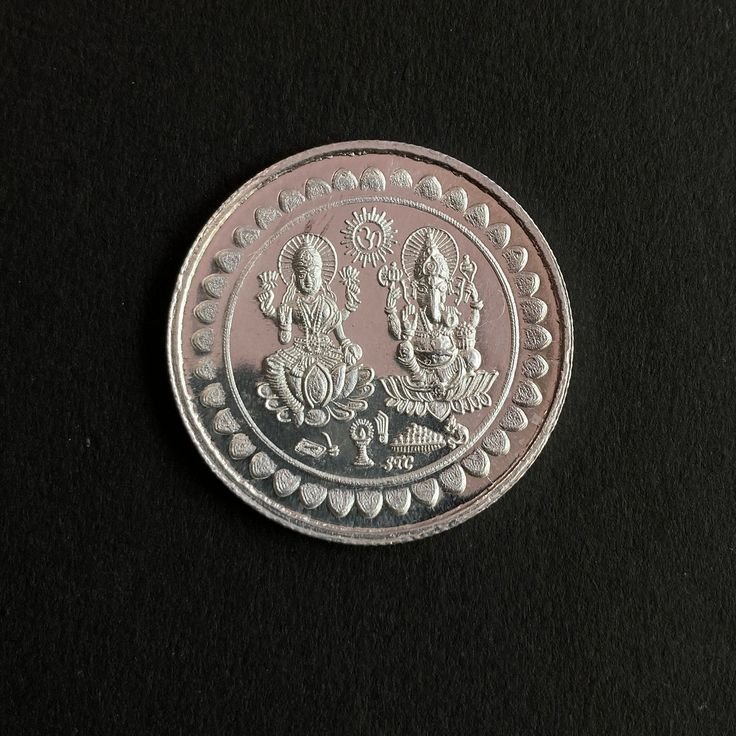 Bengali Annaprashan Gift as silver coin