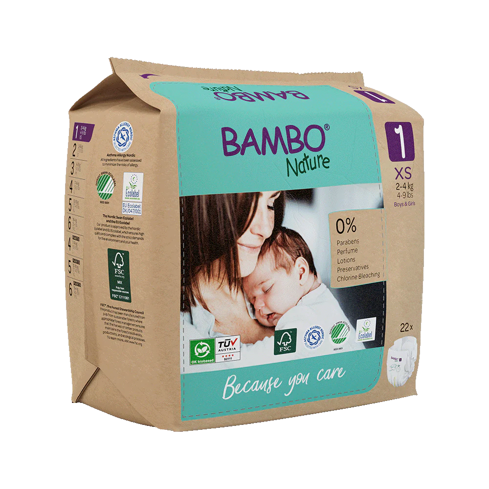 Bamboo Diapers Brand -Bambo Nature