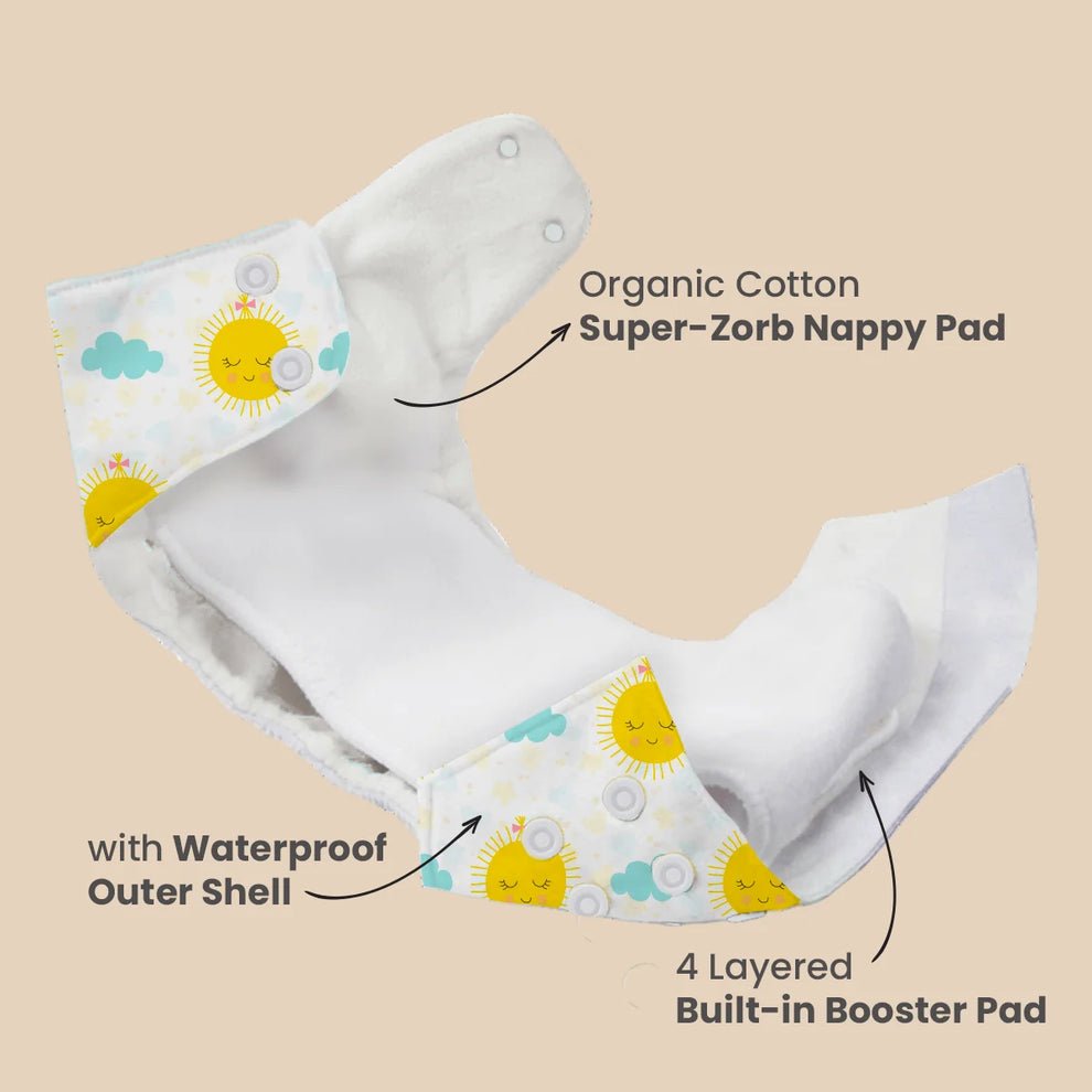 best diaper for baby India - Nappico