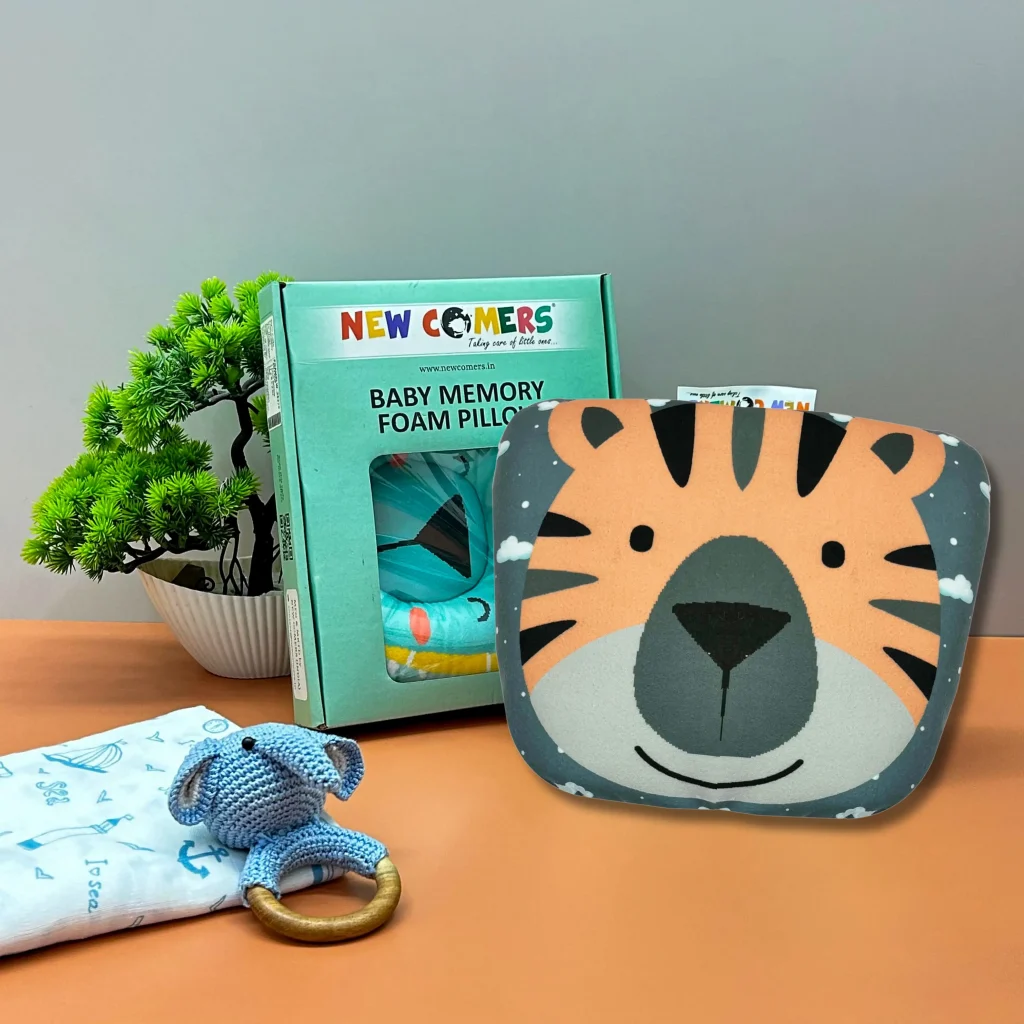 lion flat head pillow